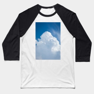 Rising storm cloud and blue sky scape Baseball T-Shirt